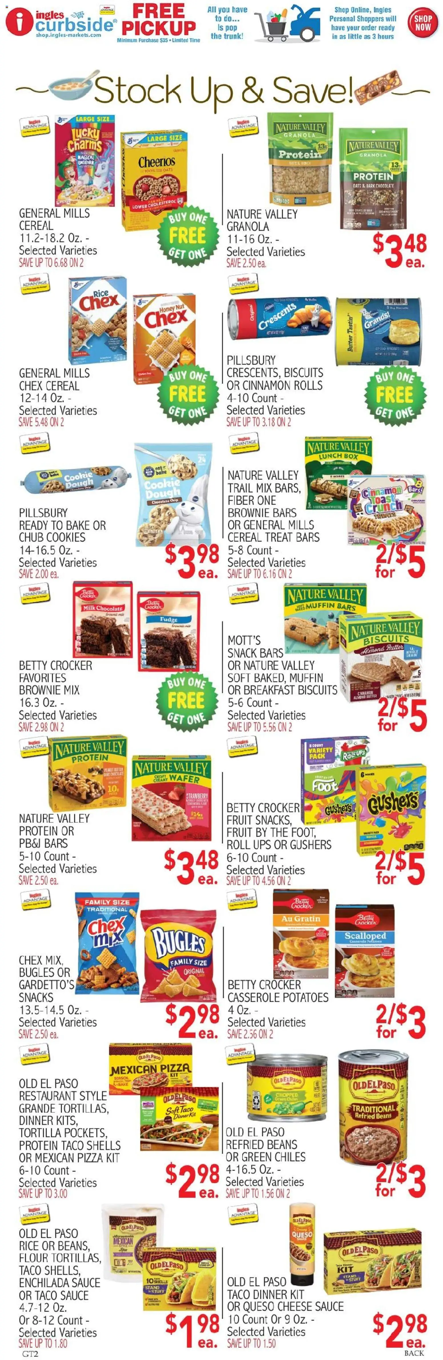 Ingles Weekly Ad - valid from 08/26/2026 | Page: 6 | Products: Protein, Chocolate Chip, Flour, Dough