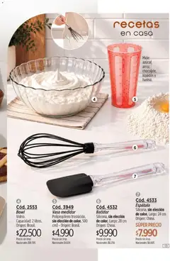 Vista previa Catálogo Amodil Campaña 17 válido desde el 01/10/2026 | Página: 119 | Productos: Bowl, Azucar, Espatula, Vaso medidor