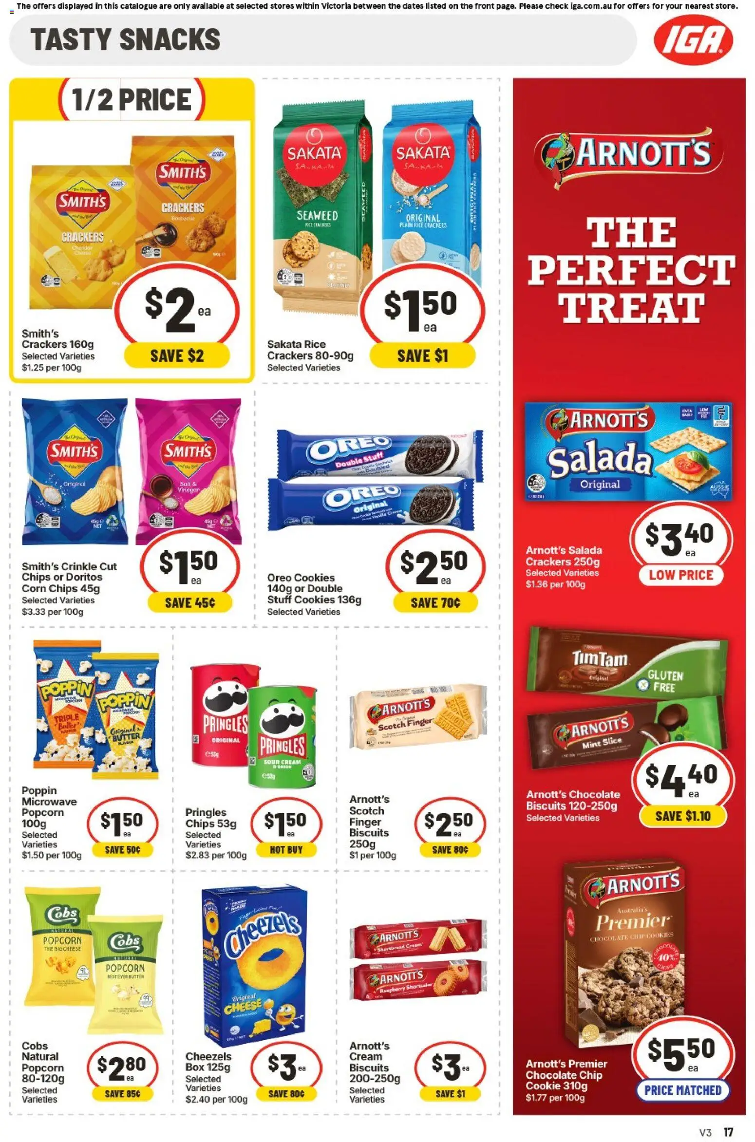 IGA catalogue - valid from 26/08/2026 | Page: 19 | Products: Box, Crackers, Scotch, Onion
