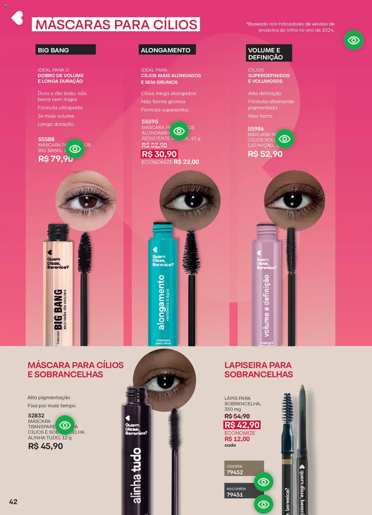 O Boticário Folheto - válido de 10/08/2026 | Página: 46 | Produtos: Lápis, Lapiseira, Água, Pá