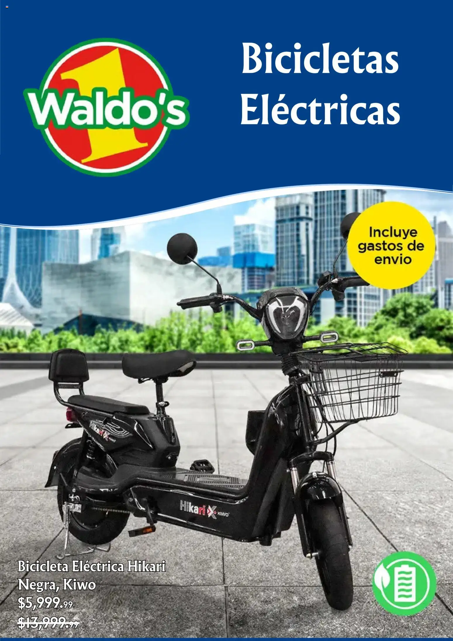 Nuevas ofertas de Waldo's válidas en toda la República Mexicana desde el 15.05.2026. ¡Encuentra las mejores ofertas en Waldo's catálogo! | Página: 1