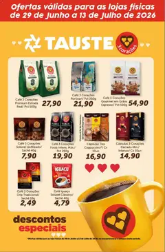 Tauste ofertas 3 Corações - Pré-Visualização do folheto da loja Tauste, válido de 29/06/2026