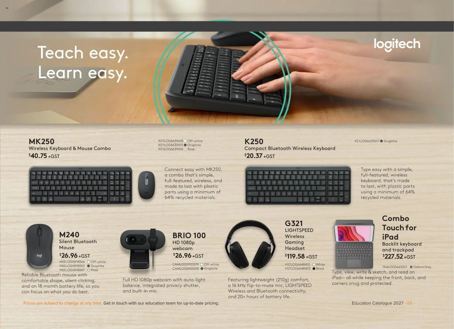 PB Tech catalogue from 15 Sept 2026 | Page: 65