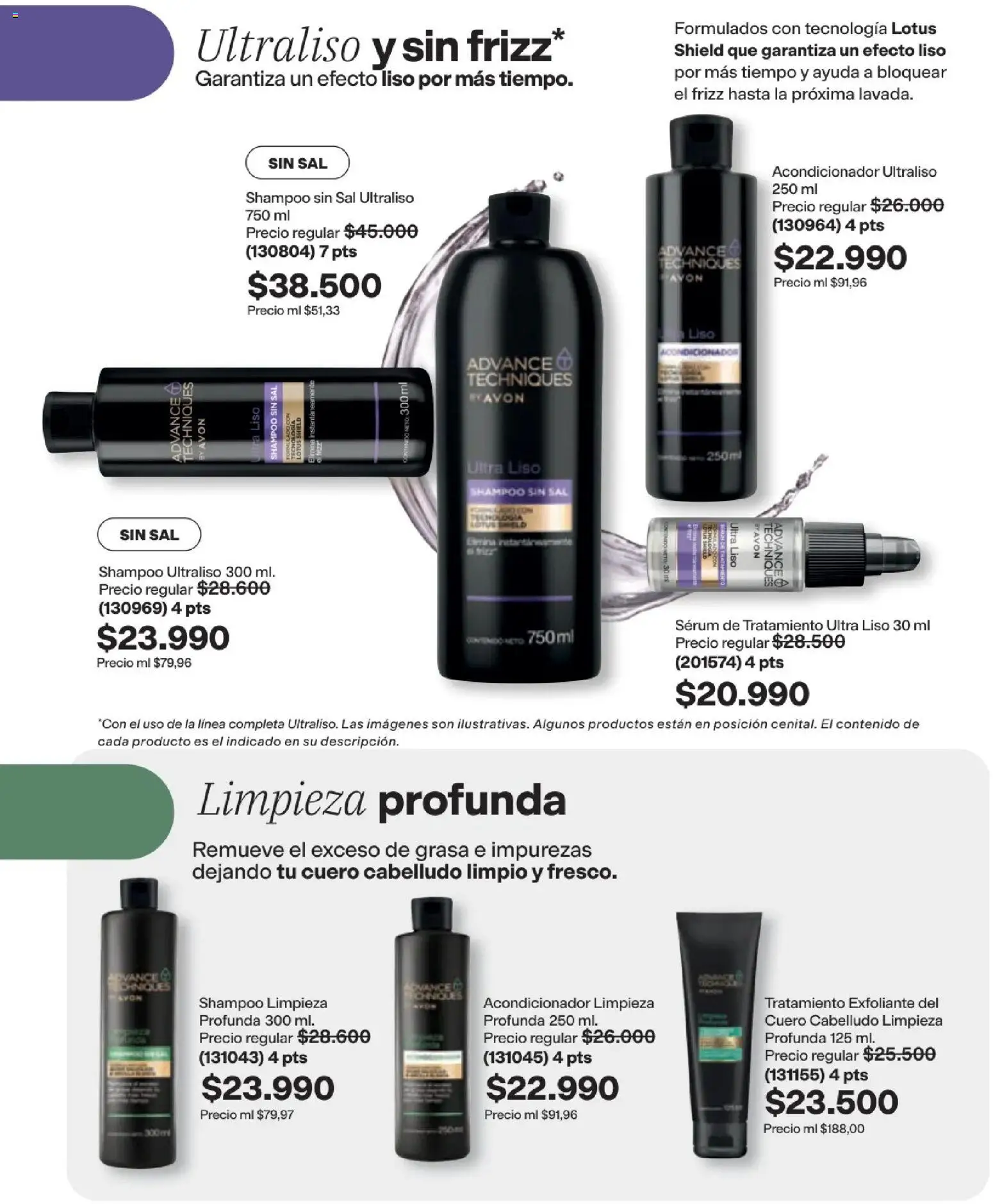 Avon revista - valida desde el 16/08/2026 | Página: 151 | Productos: Sal, Serum, Shampoo, Acondicionador