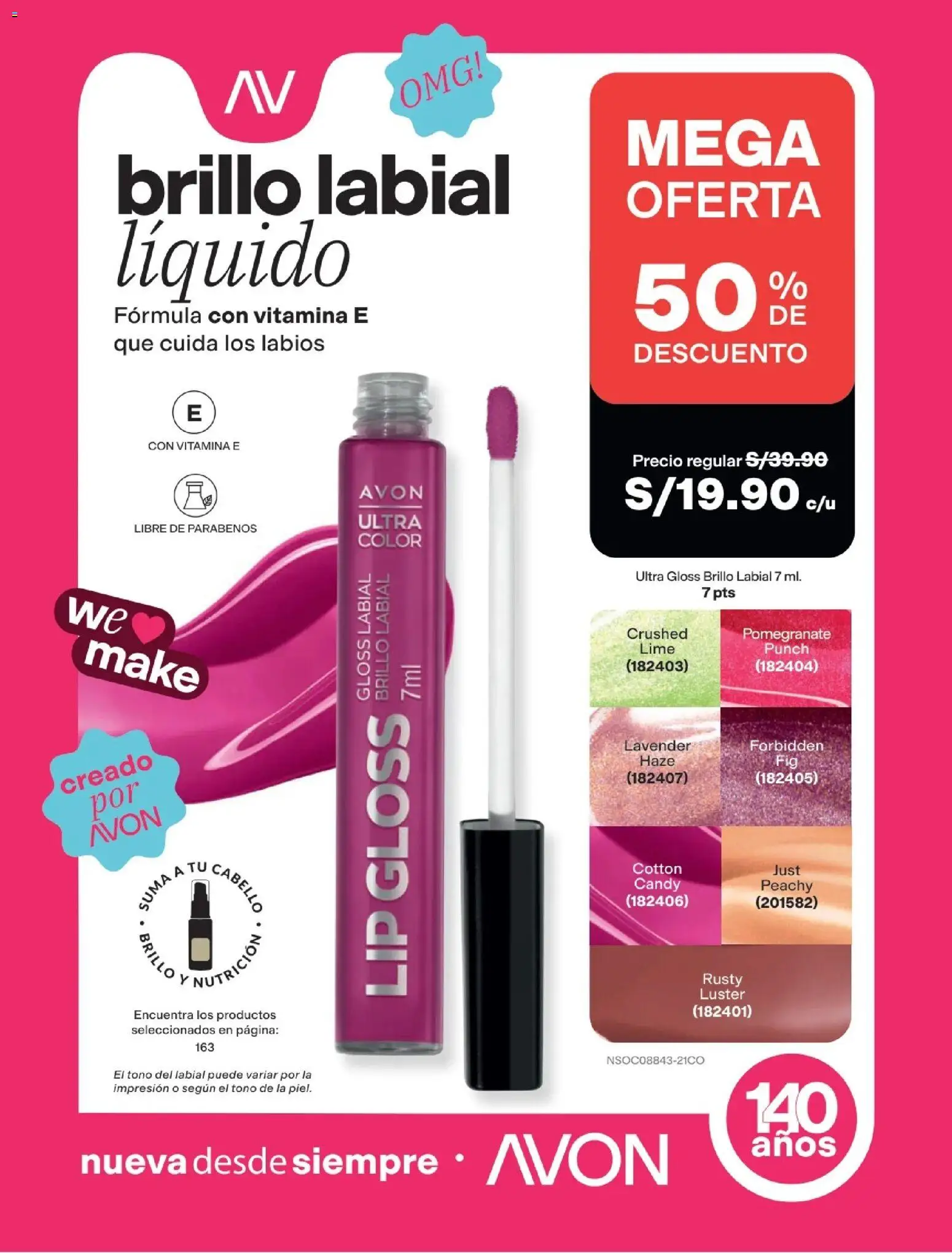 Catálogo Avon válido desde 11/08/2026 | Página: 224