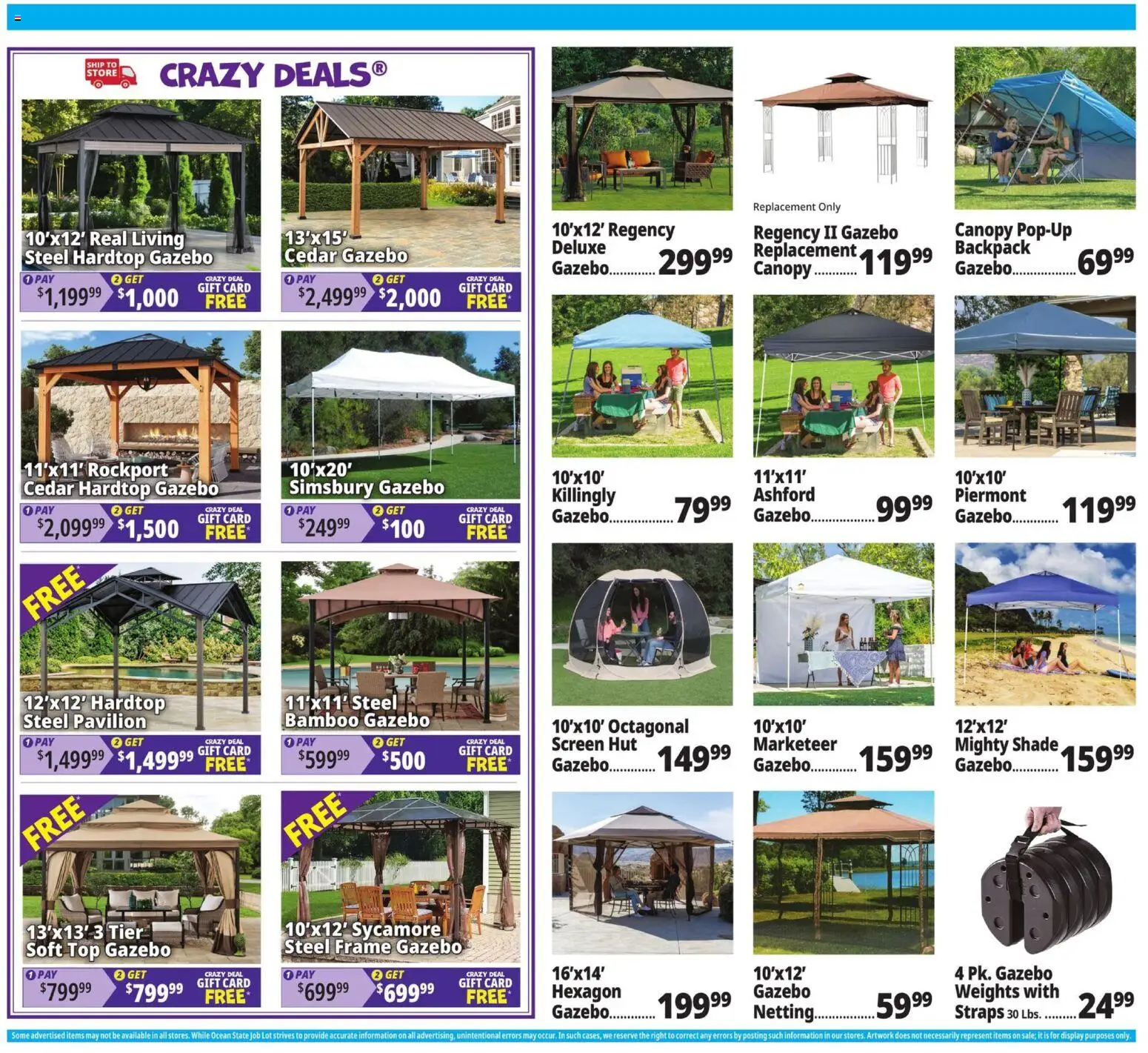 Ocean State Job Lot Weekly Ad - MA - valid from 07/30/2026 | Page: 15 | Products: Backpack