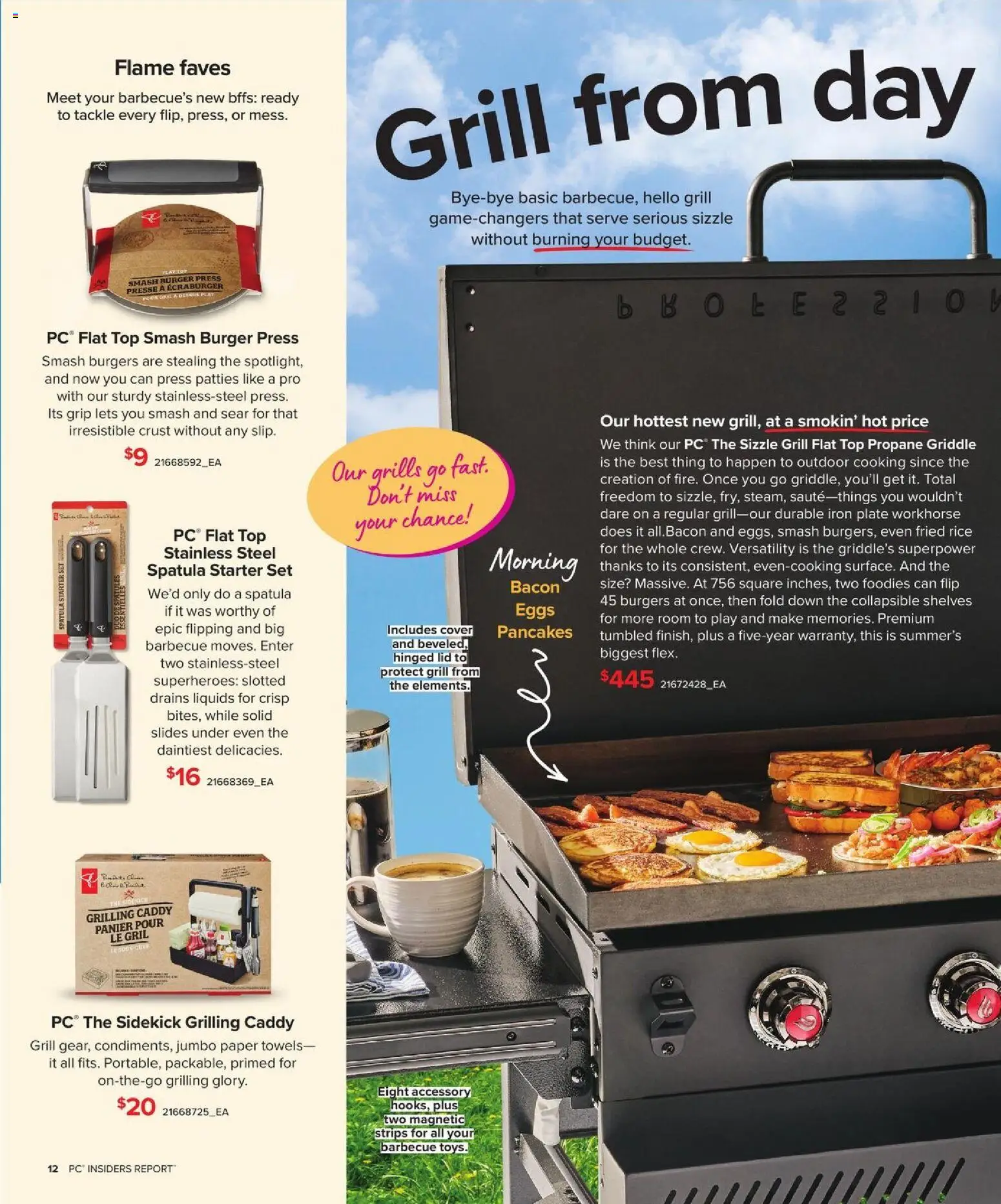 No Frills flyer valid from 14.05.2026 | Page: 12 | Products: Rice, Grill, Iron, Eggs