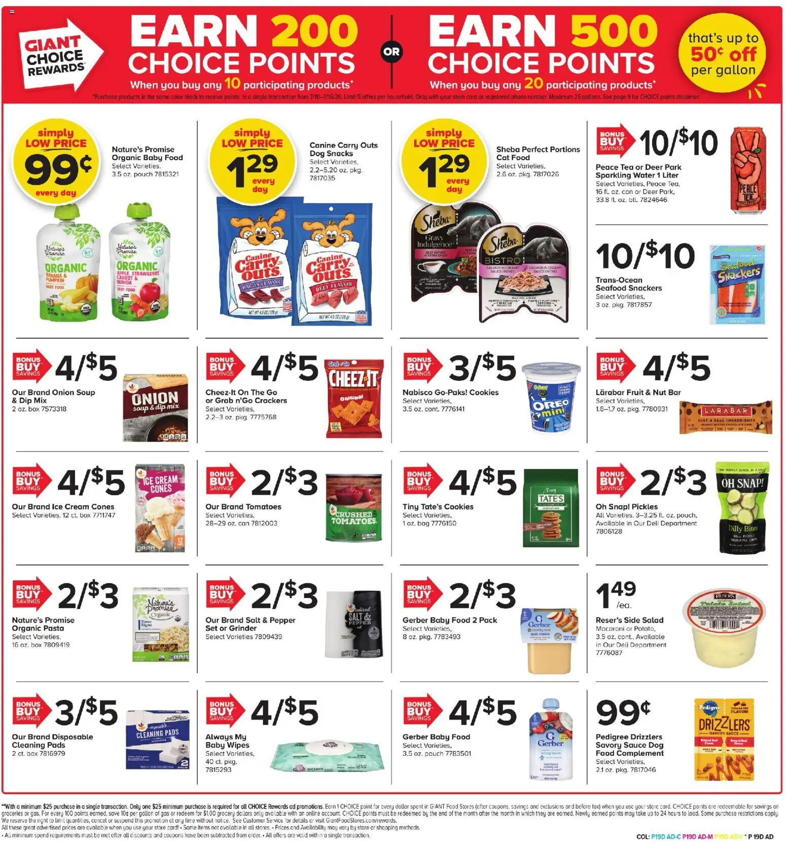 Giant Weekly Ad - valid from 07/10/2026 | Page: 4 | Products: Box, Cat Food, Phone, Grinder