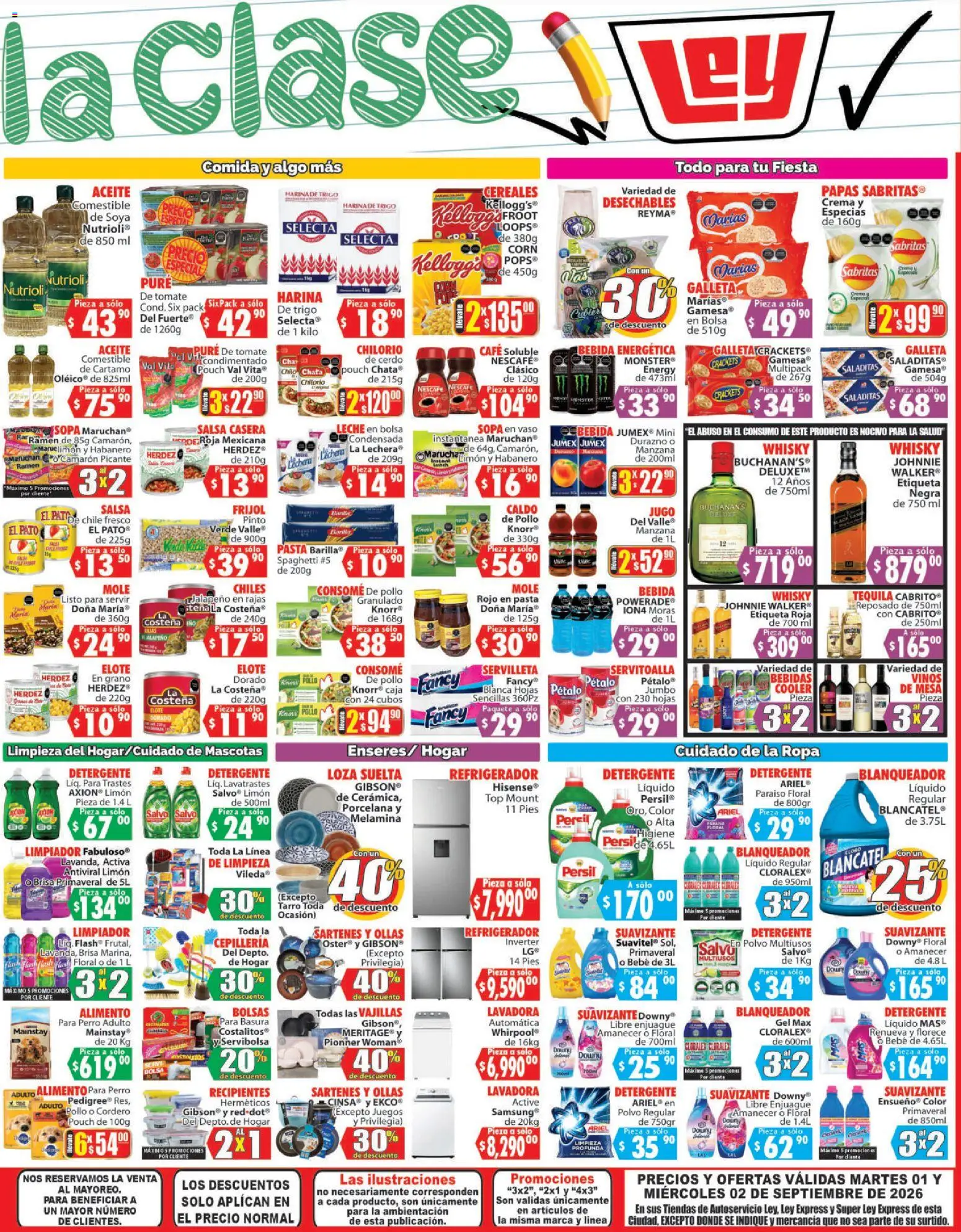 Nuevas ofertas de Casa Ley válidas en toda la República Mexicana desde el 01/09/2026. ¡Encuentra las mejores ofertas en Casa Ley folleto Autoservicio La Paz, BCS! | Página: 4