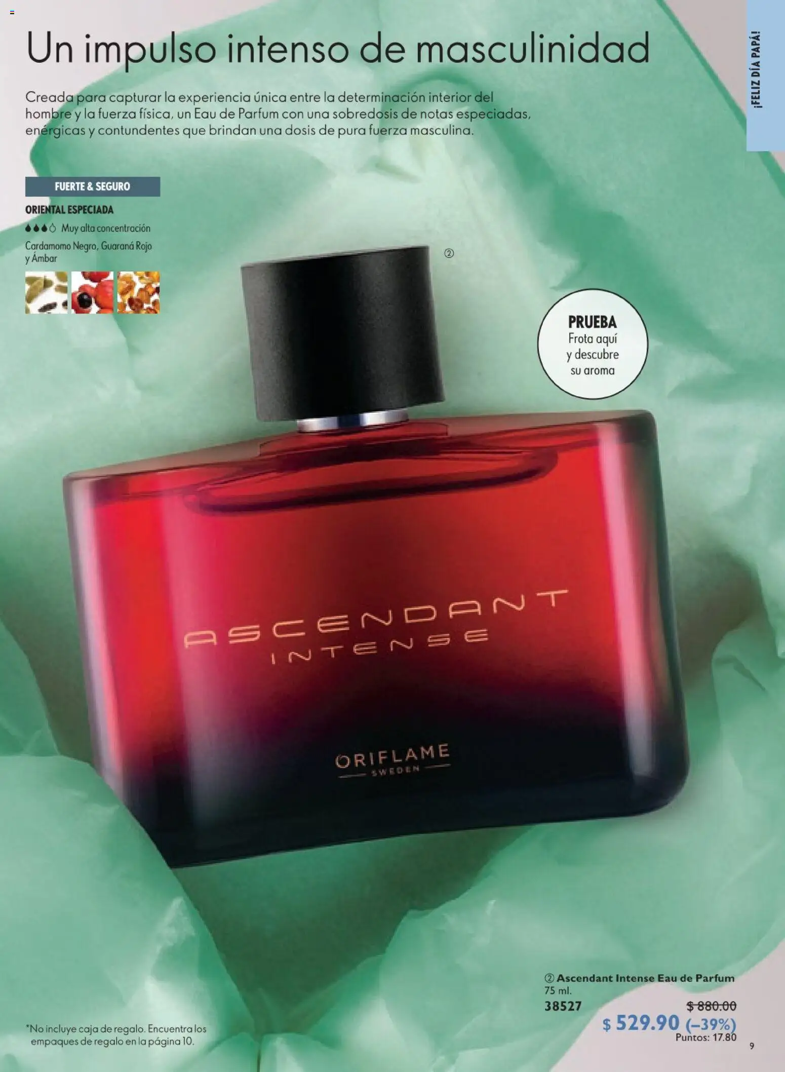 Nuevas ofertas de Oriflame válidas en toda la República Mexicana desde el 30.05.2026. ¡Encuentra las mejores ofertas en Oriflame campaña 8 2026! | Página: 9 | Productos: Papa, Caja