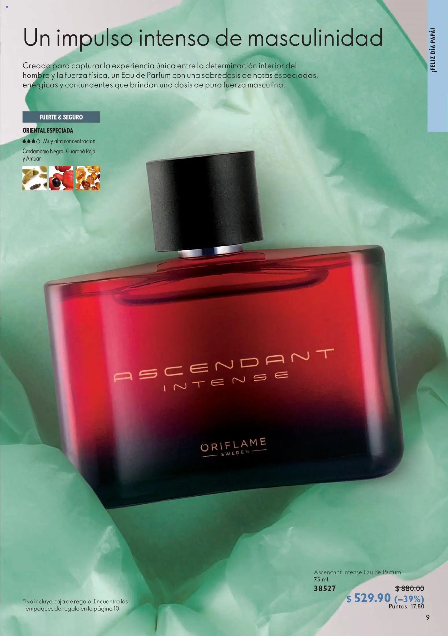 Nuevas ofertas de Oriflame válidas en toda la República Mexicana desde el 30.05.2026. ¡Encuentra las mejores ofertas en Oriflame campaña 8 2026! | Página: 9 | Productos: Papa, Caja