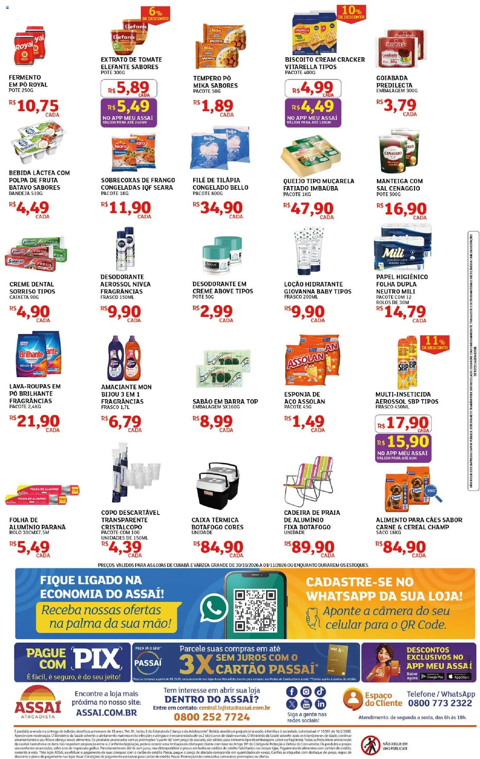 Assaí Atacadista Folheto - válido de 30/10/2026 | Página: 2