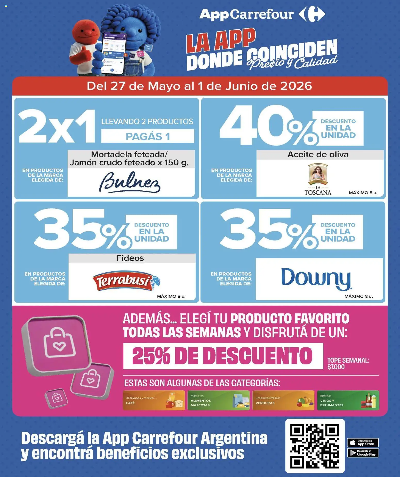 Carrefour Market catálogo │ válido desde el 27.05.2026 | Página: 2 | Productos: Jamón crudo, Oliva, Café, Jamón