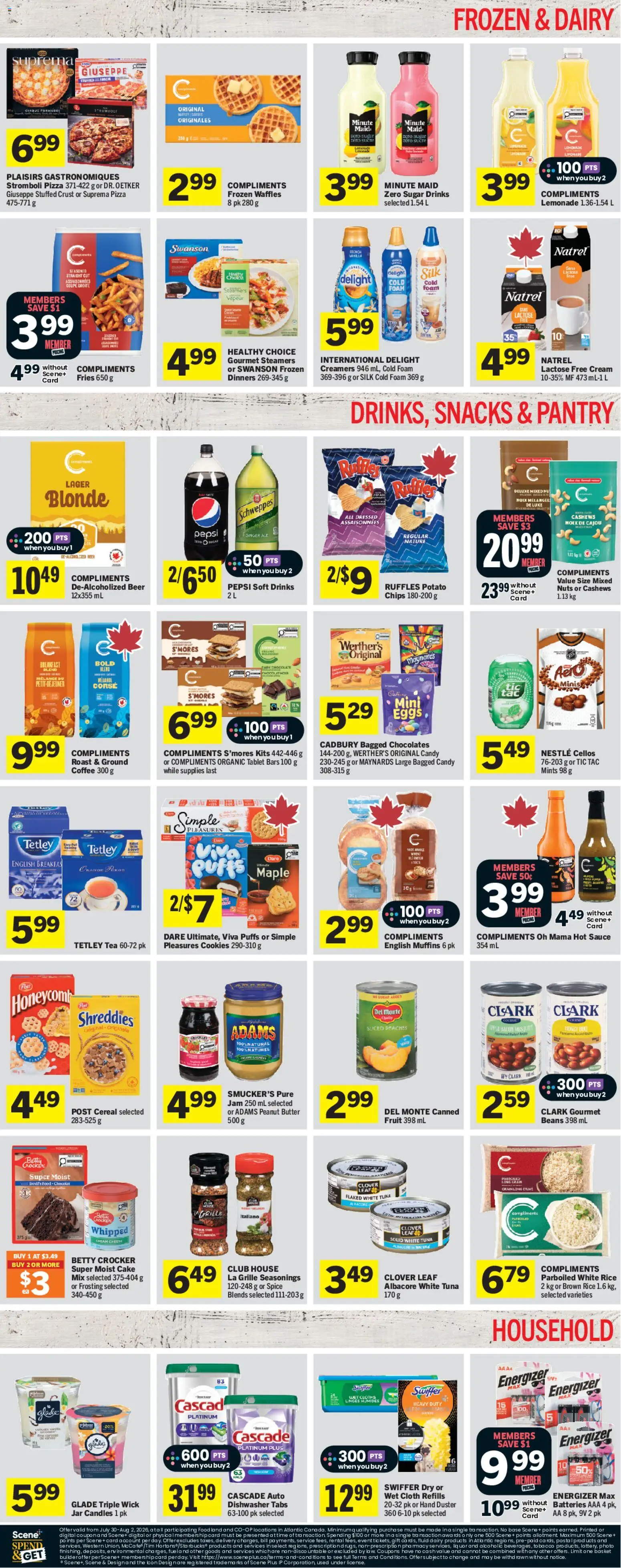 Foodland flyer valid from Jul 30, 2026 | Page: 7