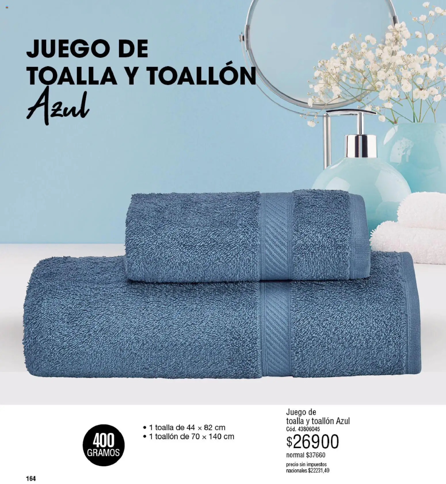 Millanel - Catálogo │ válido desde el 20/07/2026 | Página: 188 | Productos: Toalla