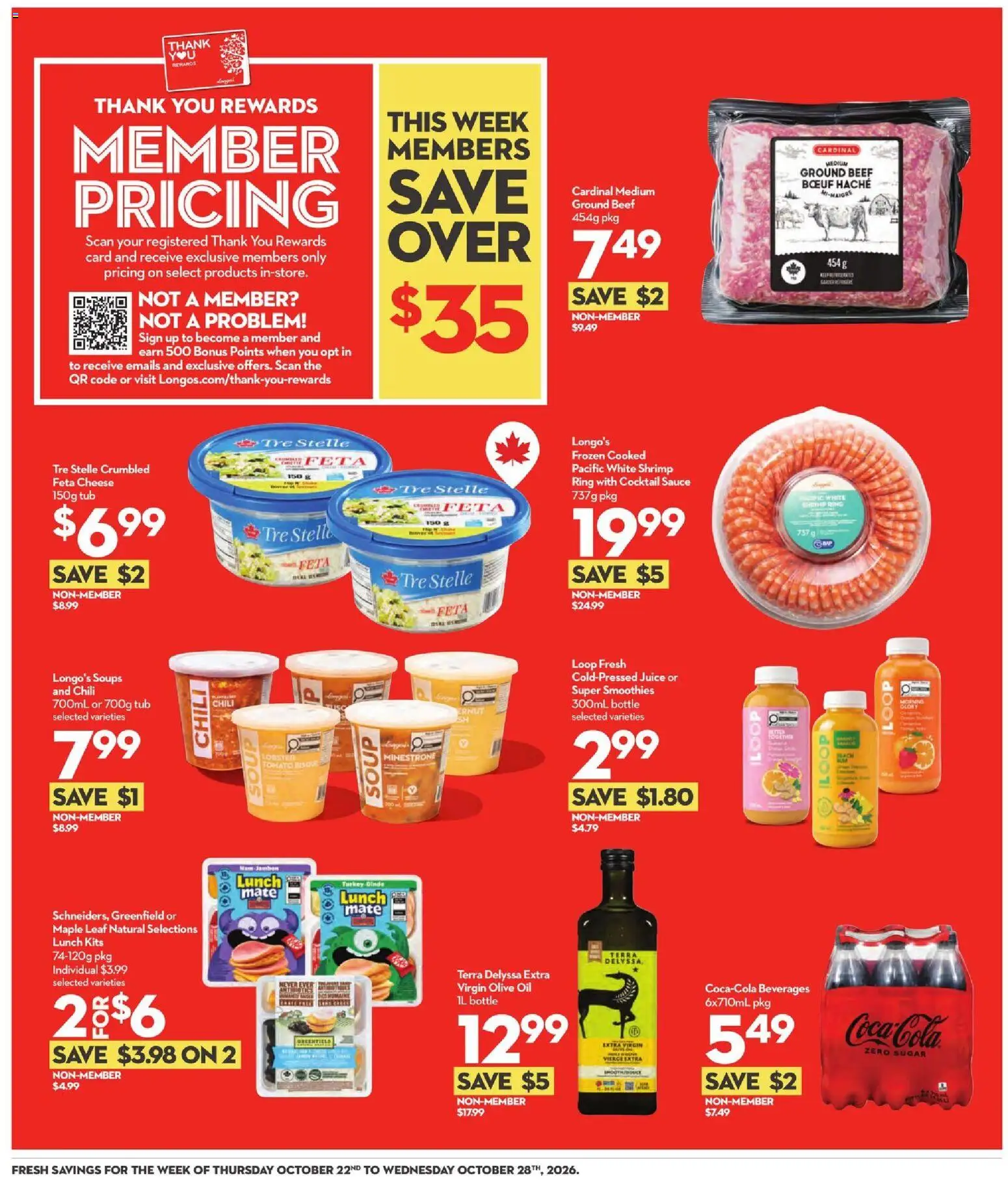 Longo's flyer valid from Oct 22, 2026 | Page: 4