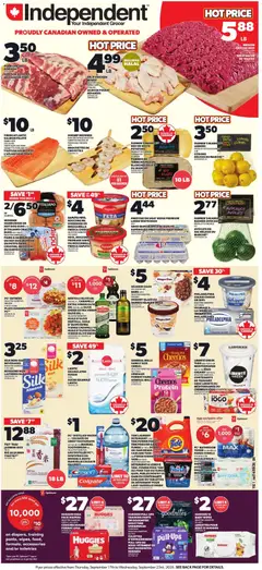 Preview of Independent Grocer weekly flyer / circulaire from shop Independent Grocer valid from Sep 17, 2026