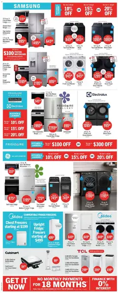 Preview of The Brick weekly flyer / circulaire from shop The Brick valid from Jul 30, 2026 | Page: 18