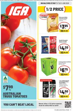 Preview of IGA catalogue NT - valid from 27.05.2026