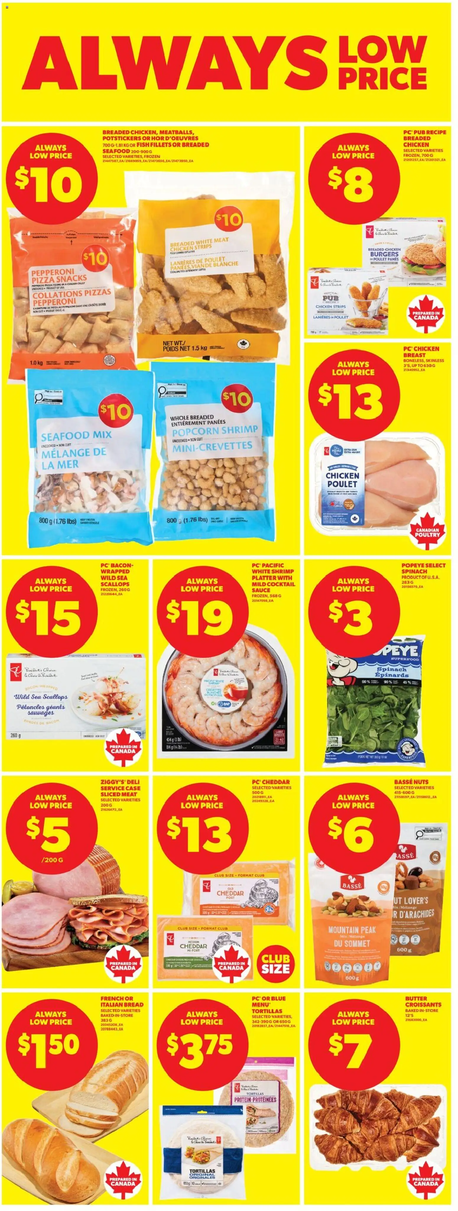 Real Canadian Superstore flyer valid from 28.05.2026 | Page: 22 | Products: Fish, Case, Bread, Pizza