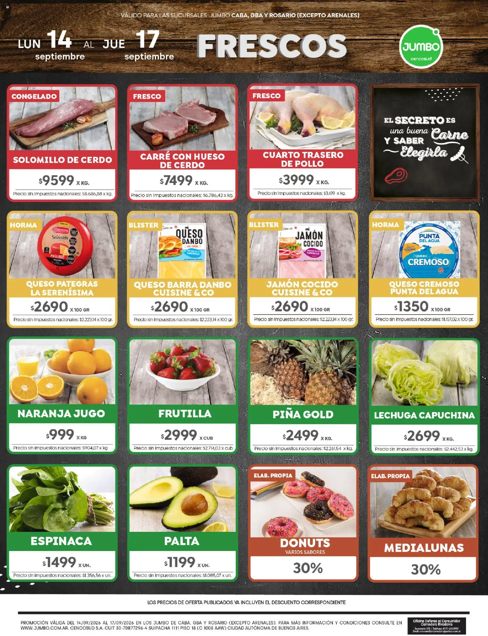 Jumbo - Ofertas │ válido desde el 14/09/2026 | Página: 1