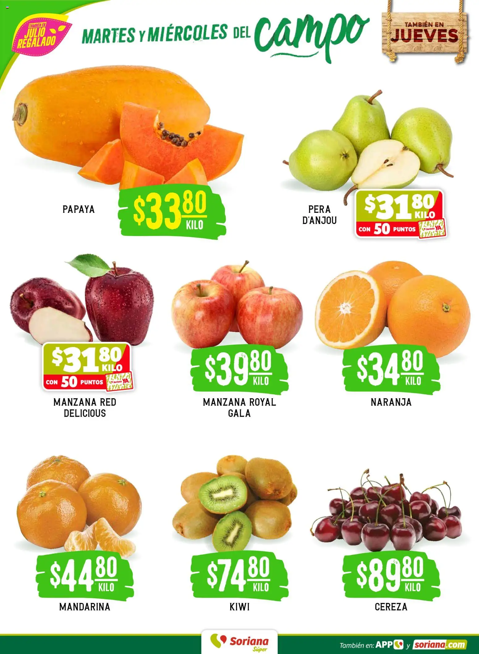 Nuevas ofertas de Soriana válidas en toda la República Mexicana desde el 14/07/2026. ¡Encuentra las mejores ofertas en Soriana Martes y Miércoles del Campo Súper: Juárez! | Página: 2