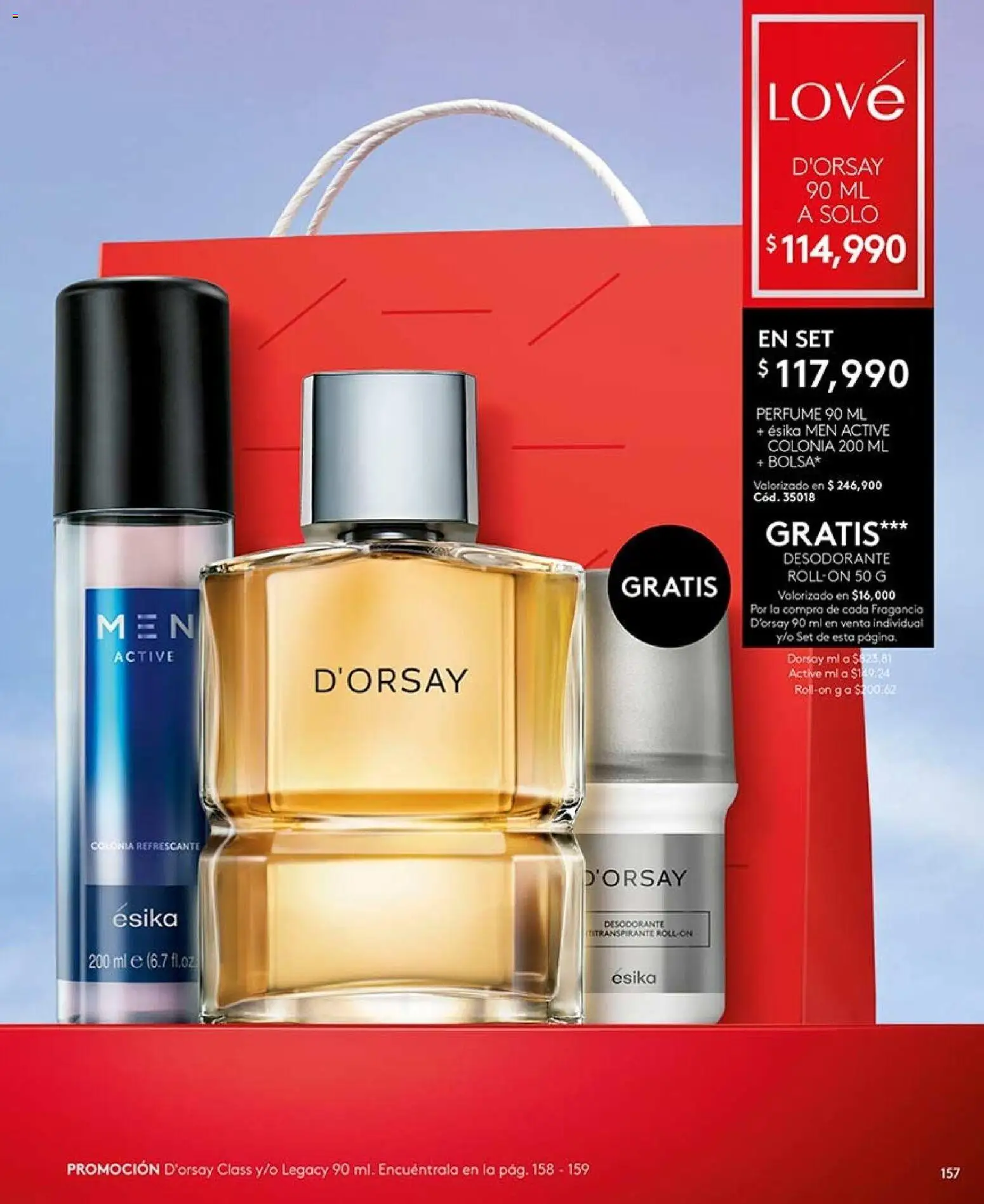 Ésika revista - valida desde el 28/08/2026 | Página: 157 | Productos: Individual, Perfume, Fragancia, Desodorante
