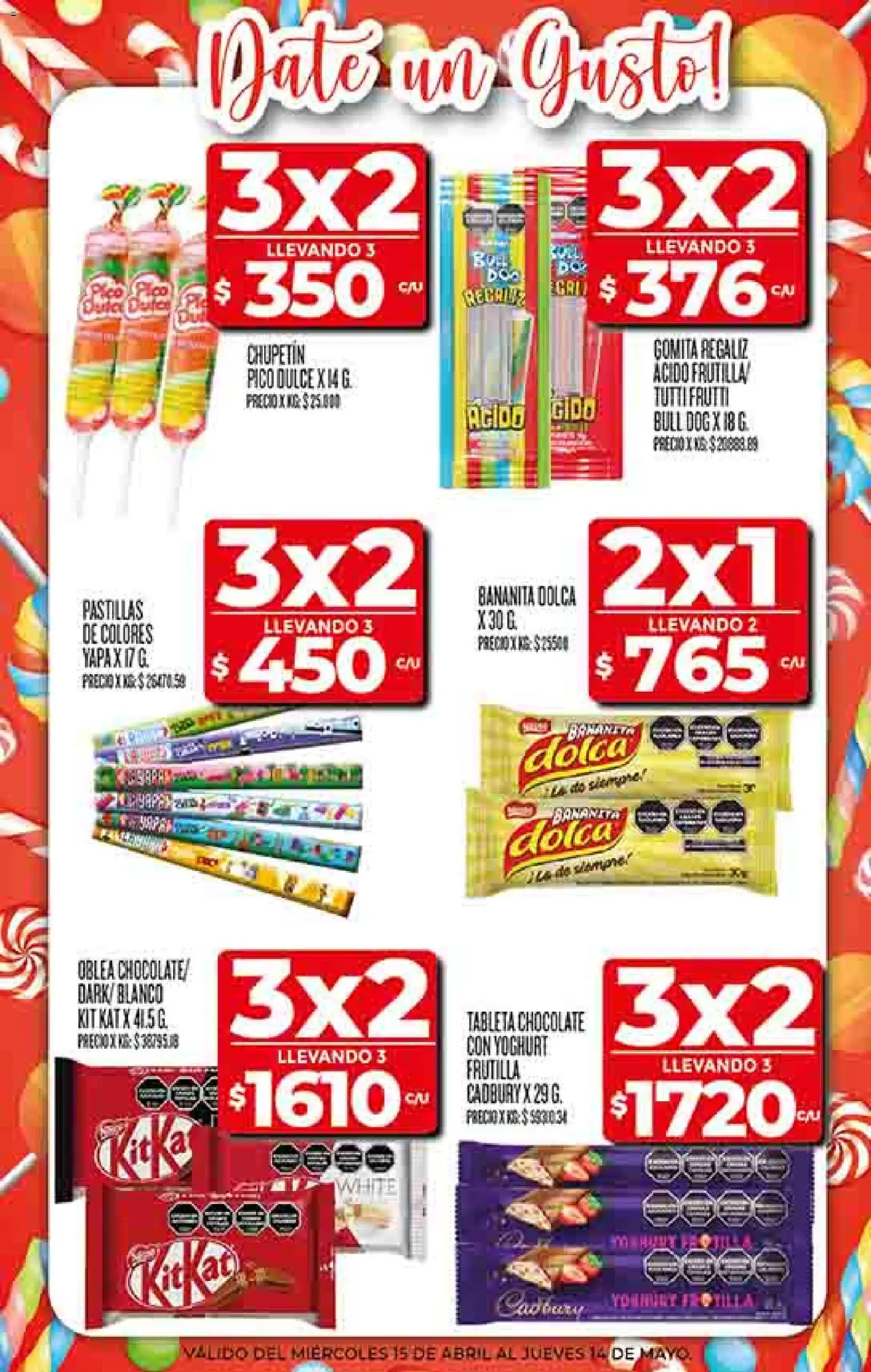 Supermercado DIA Ofertas │ válido desde el 15.04.2026 | Página: 25 | Productos: Tableta, Pico, Frutilla, Chocolate