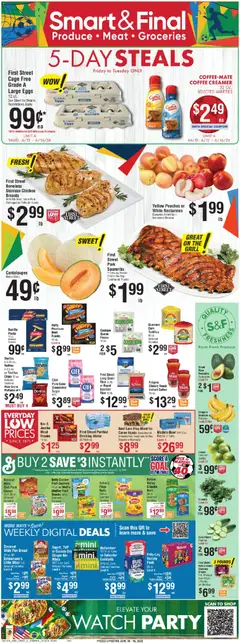 Preview of Smart & Final weekly ads valid from 12.06.2026