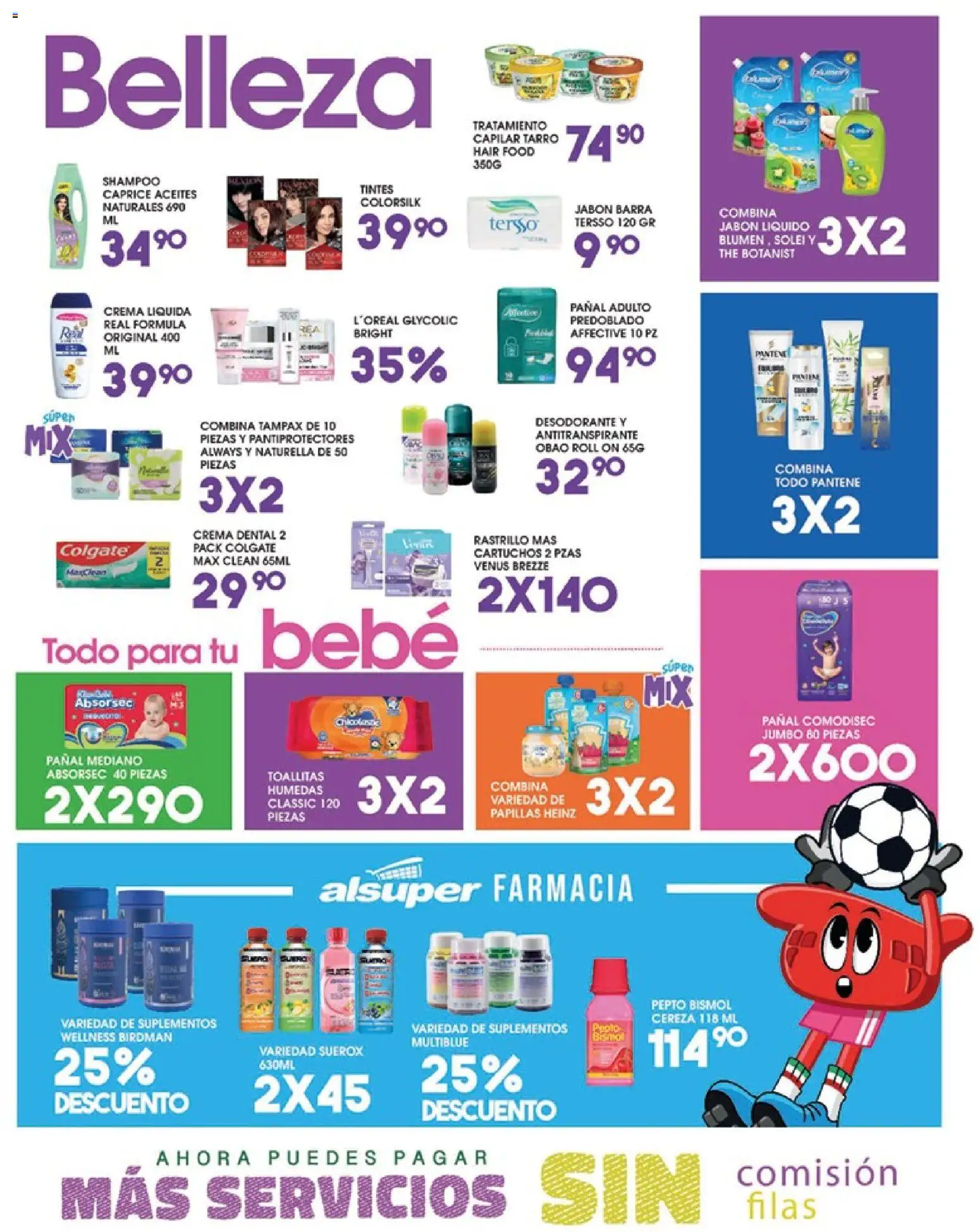 Nuevas ofertas de Alsuper válidas en toda la República Mexicana desde el 24.05.2026. ¡Encuentra las mejores ofertas en Alsuper folleto Durango! | Página: 4
