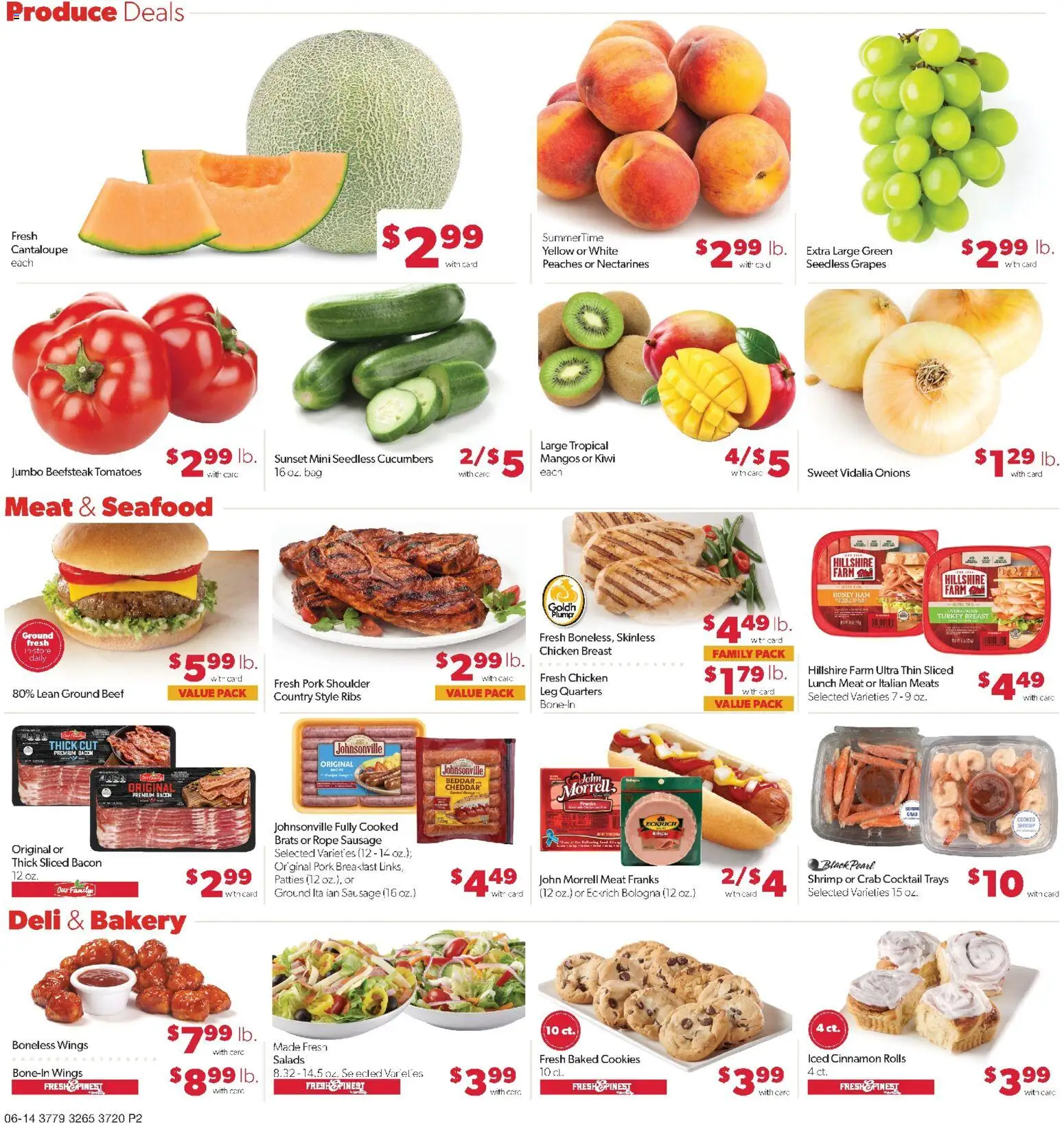 Family Fare Weekly Ad - SD - valid from 14.06.2026 | Page: 2 | Products: Beef, Kiwi, Seafood, Bag