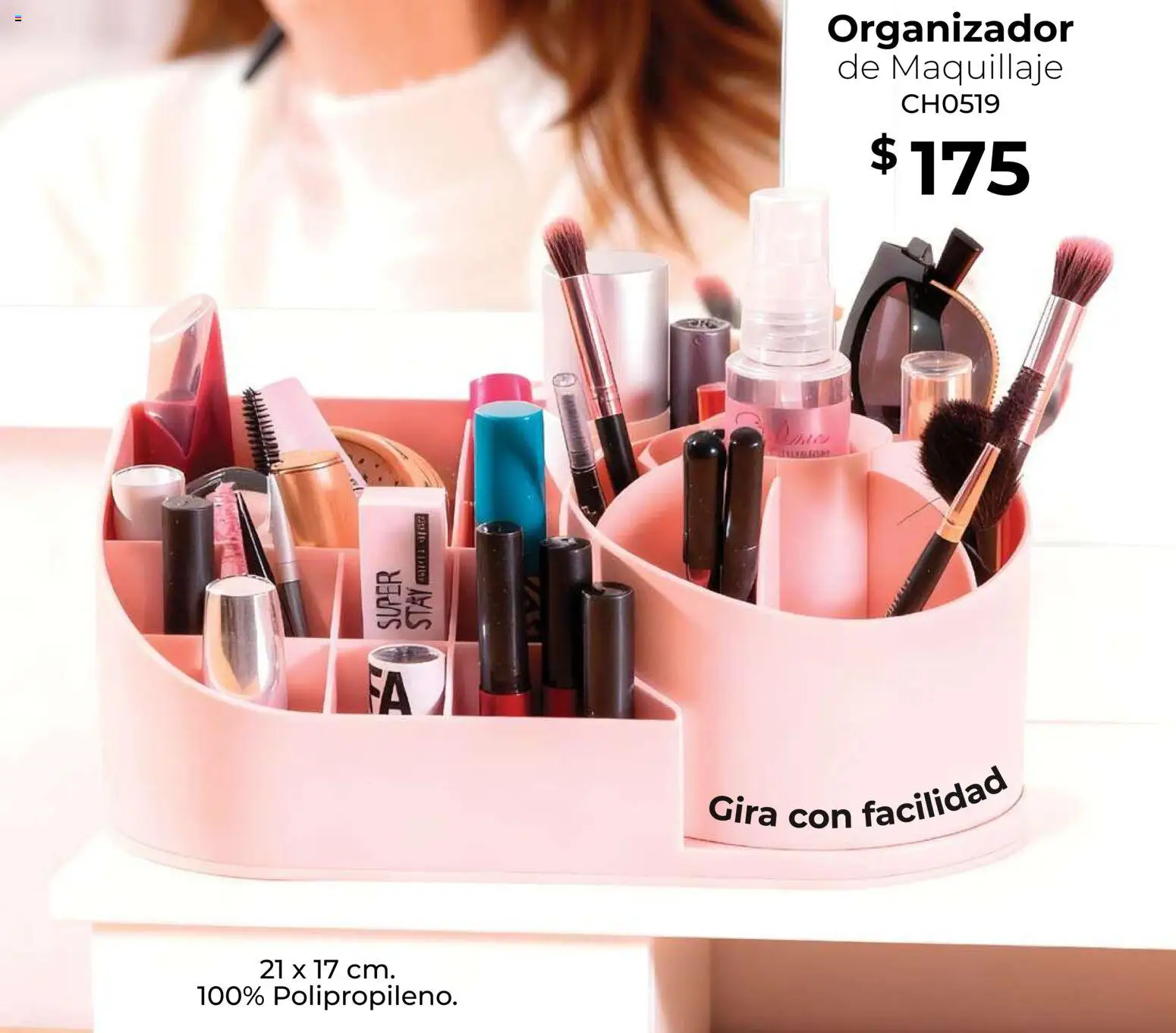 Nuevas ofertas de Colchas Concord válidas en toda la República Mexicana desde el 01.05.2026. ¡Encuentra las mejores ofertas en Colchas Concord catálogo Concord home! | Página: 15 | Productos: Organizador, Maquillaje
