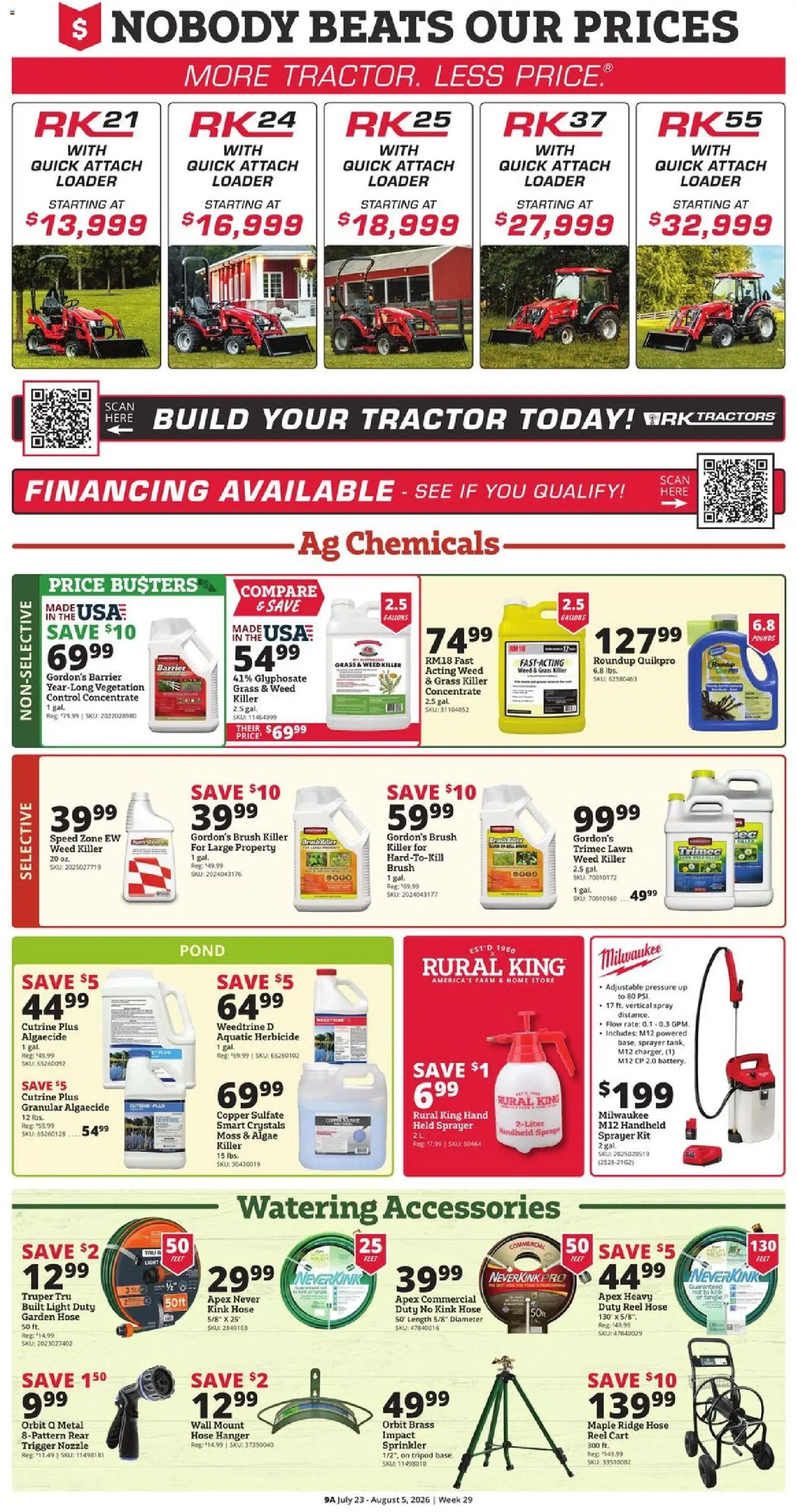 Rural King Weekly Ad - valid from 07/23/2026 | Page: 11 | Products: Battery, Brush, Ridge