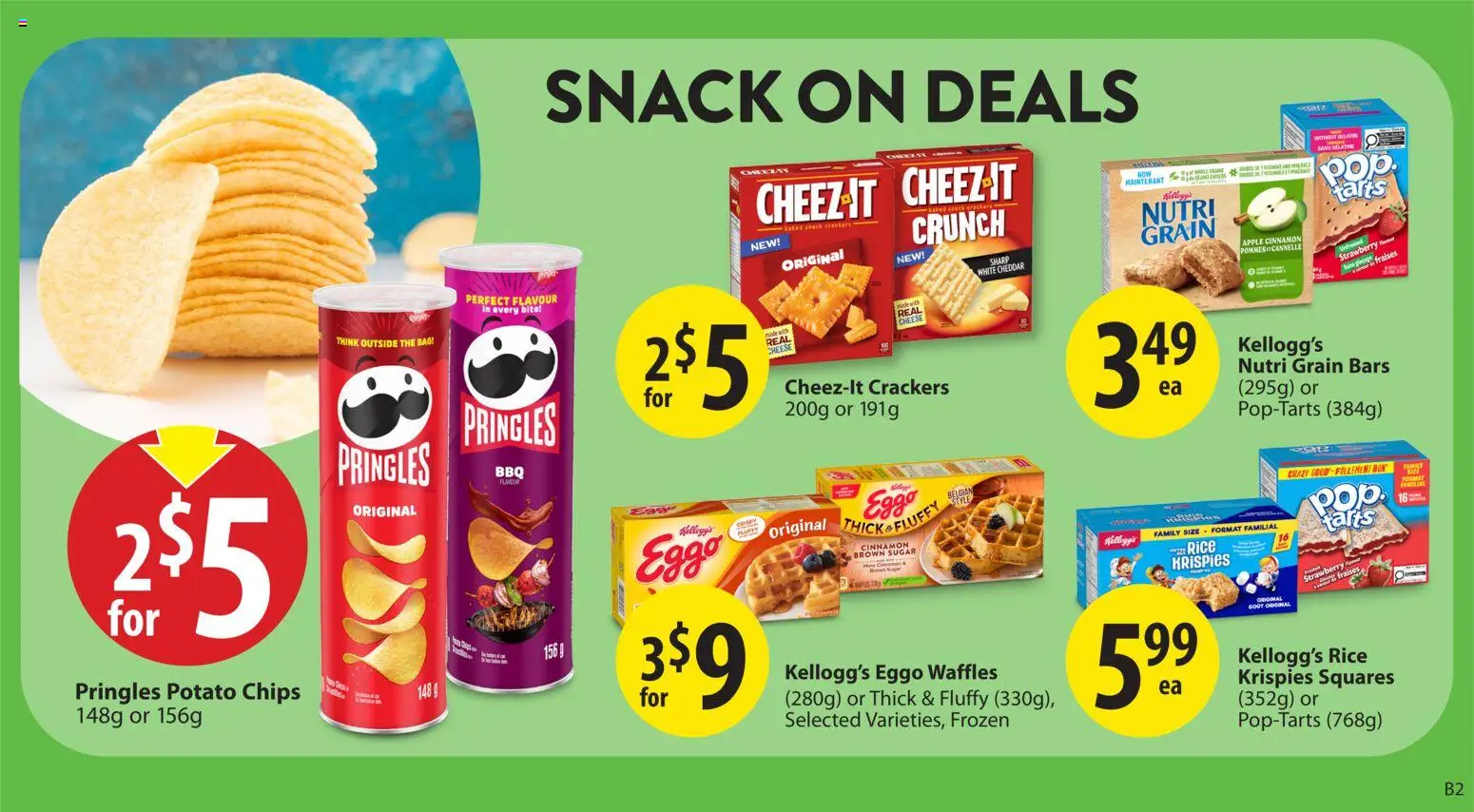 Save on foods flyer valid from Jun 25, 2026 | Page: 18 | Products: Rice, Chips, Bag, Cheese