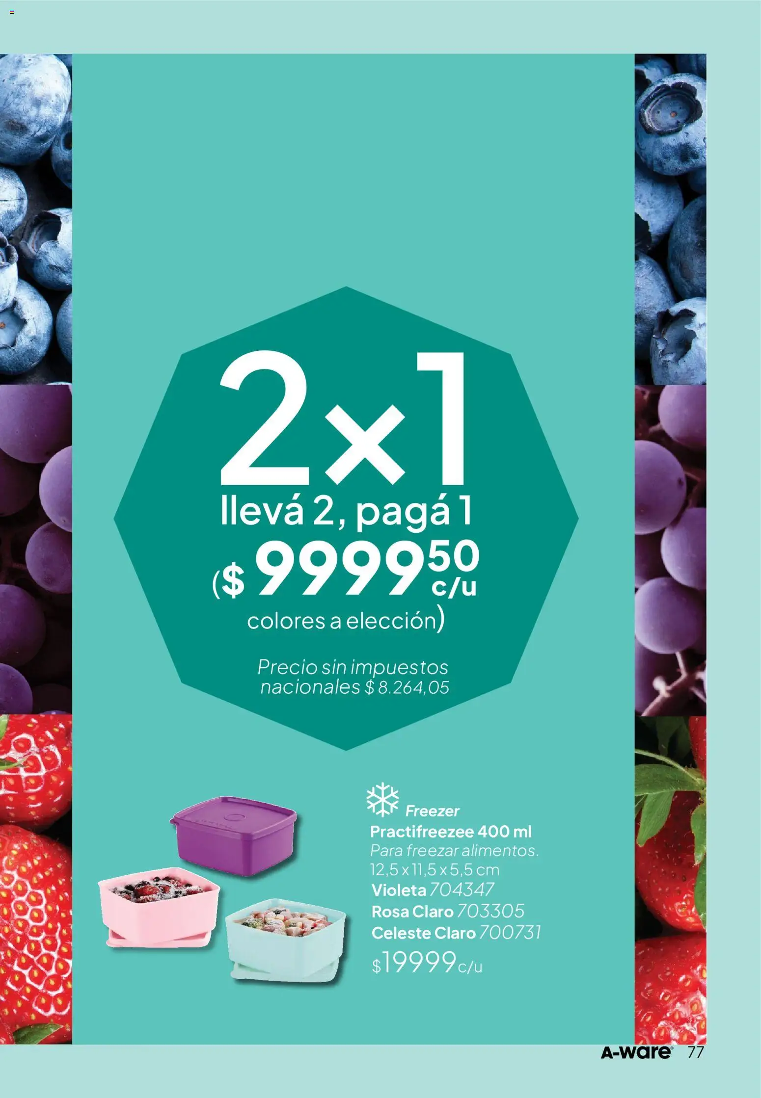Tupperware Folleto │ válido desde el 01/09/2026 | Página: 78 | Productos: Freezer