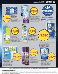 Vista previa Carrefour Market catálogo válido desde el 04/08/2026 | Página: 18 | Productos: Papel higiénico, Cocina, Fragancia, Limpiador