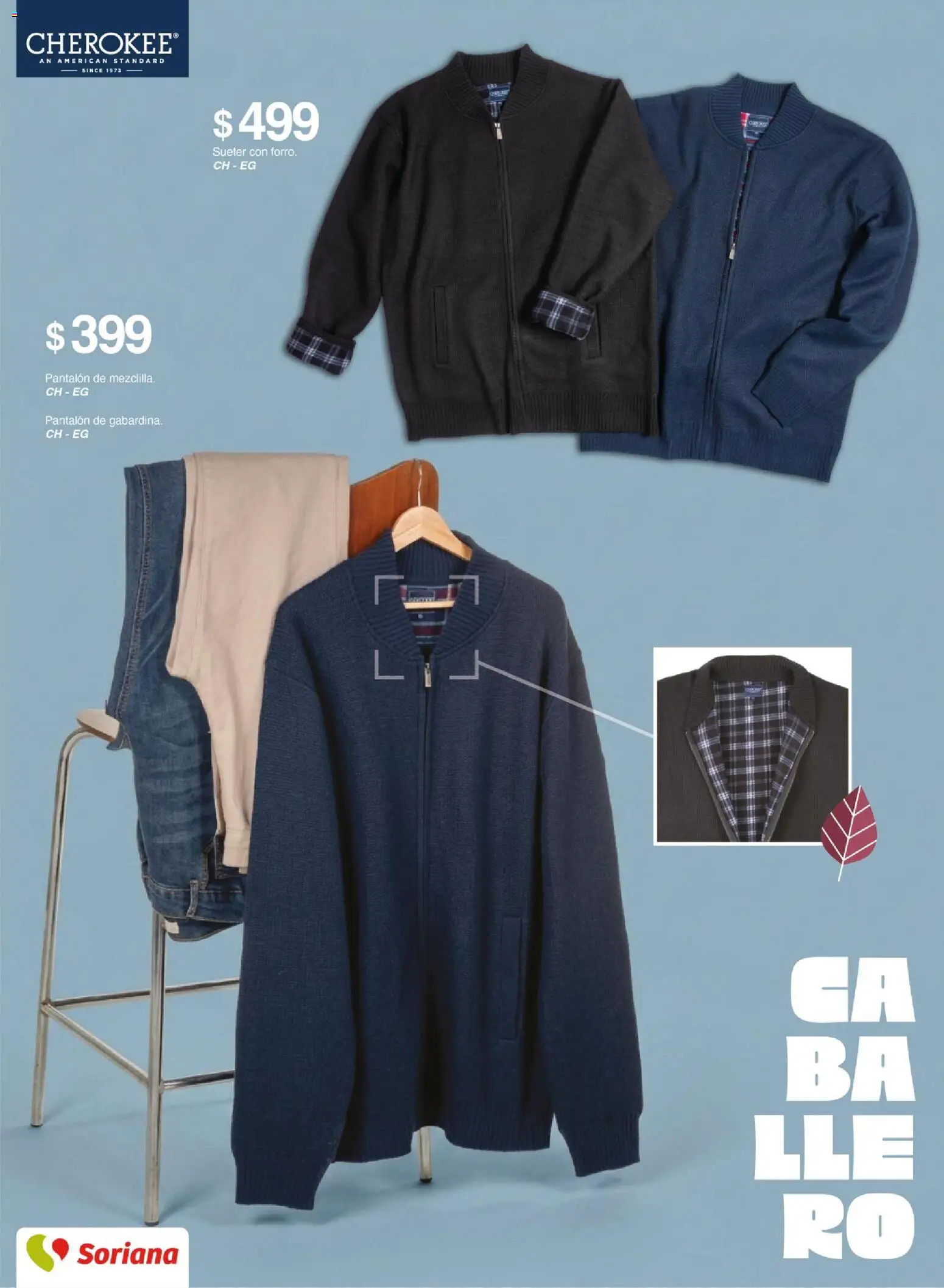 Nuevas ofertas de Soriana válidas en toda la República Mexicana desde el 30/09/2026. ¡Encuentra las mejores ofertas en Soriana catálogo otoño invierno! | Página: 9 | Productos: Suéter