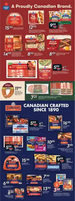 Preview of Safeway weekly flyer / circulaire from shop Safeway valid from Jul 2, 2026 | Page: 20 | Products: Chicken wings, Ham, Chicken, Pork