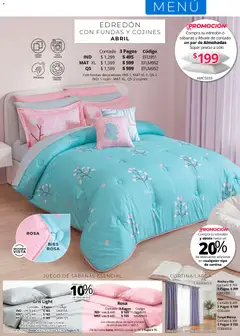 Vista previa de Colchas Concord catálogo, nuevo folleto de la tienda, válido en México a partir del 01.05.2026 | Página: 26
