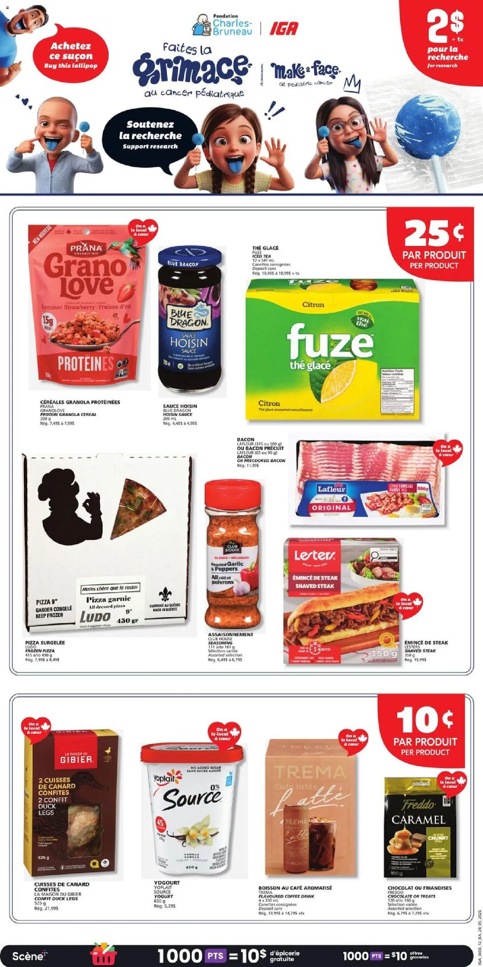 IGA flyer valid from 28.05.2026 | Page: 15 | Products: Tea, Yogurt, Coffee, Chocolate
