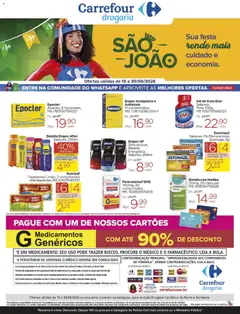 Carrefour ofertas Drogaria São João - Pré-Visualização do folheto da loja Carrefour, válido de 15.06.2026