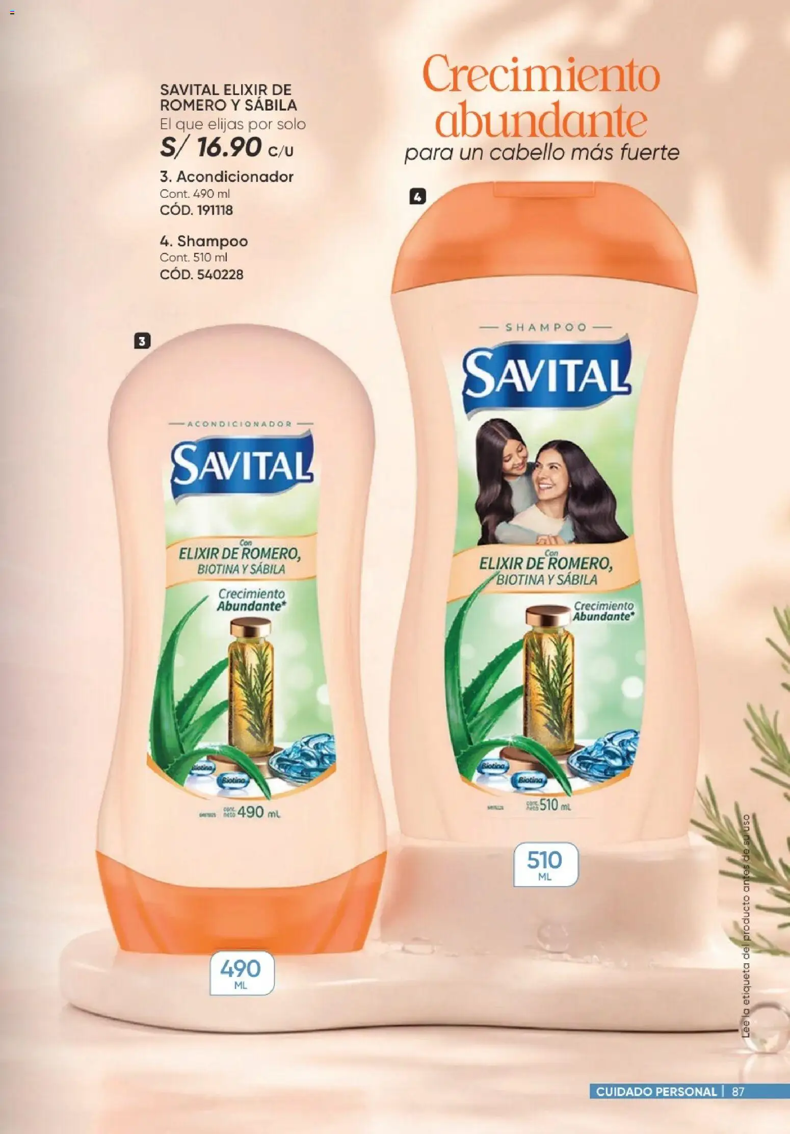 Catálogo Azzorti válido desde 20/09/2026 | Página: 87 | Productos: Shampoo, Acondicionador