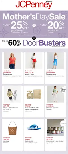 Preview of JCPenney weekly ads valid from 07.05.2026