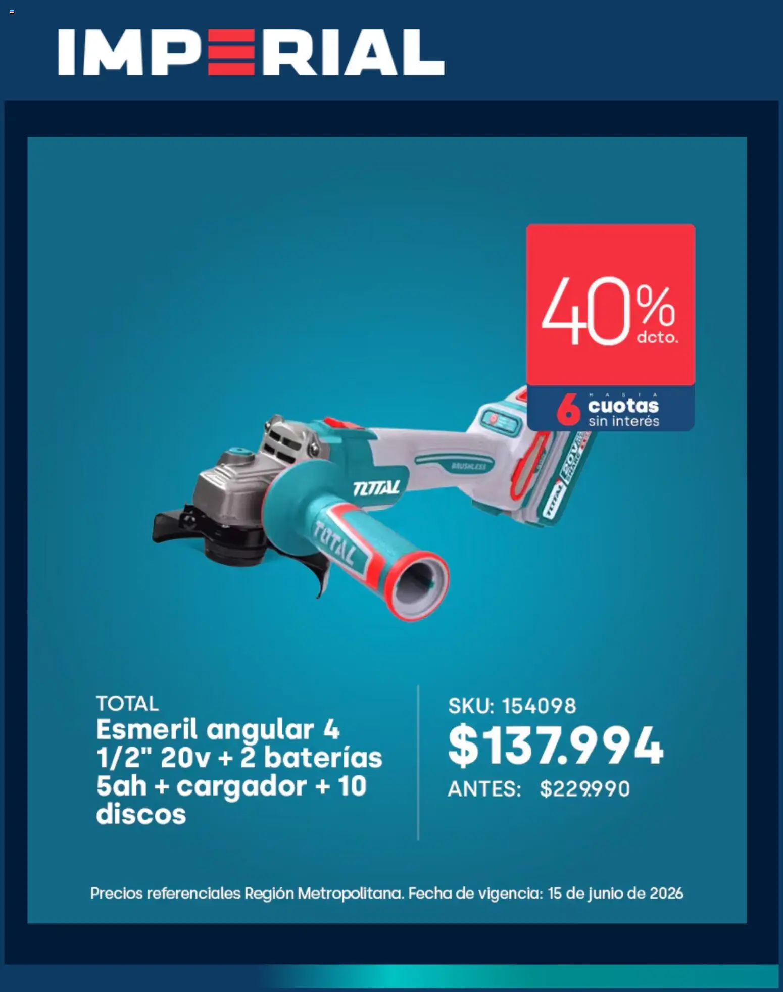 Imperial Ofertas │ válido desde el 04.06.2026 | Página: 2 | Productos: Cargador