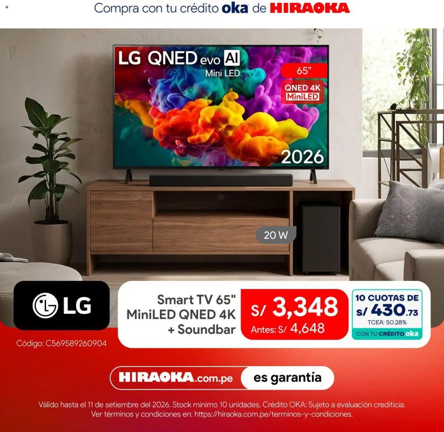 Catálogo Hiraoka válido desde 08/09/2026 | Página: 7