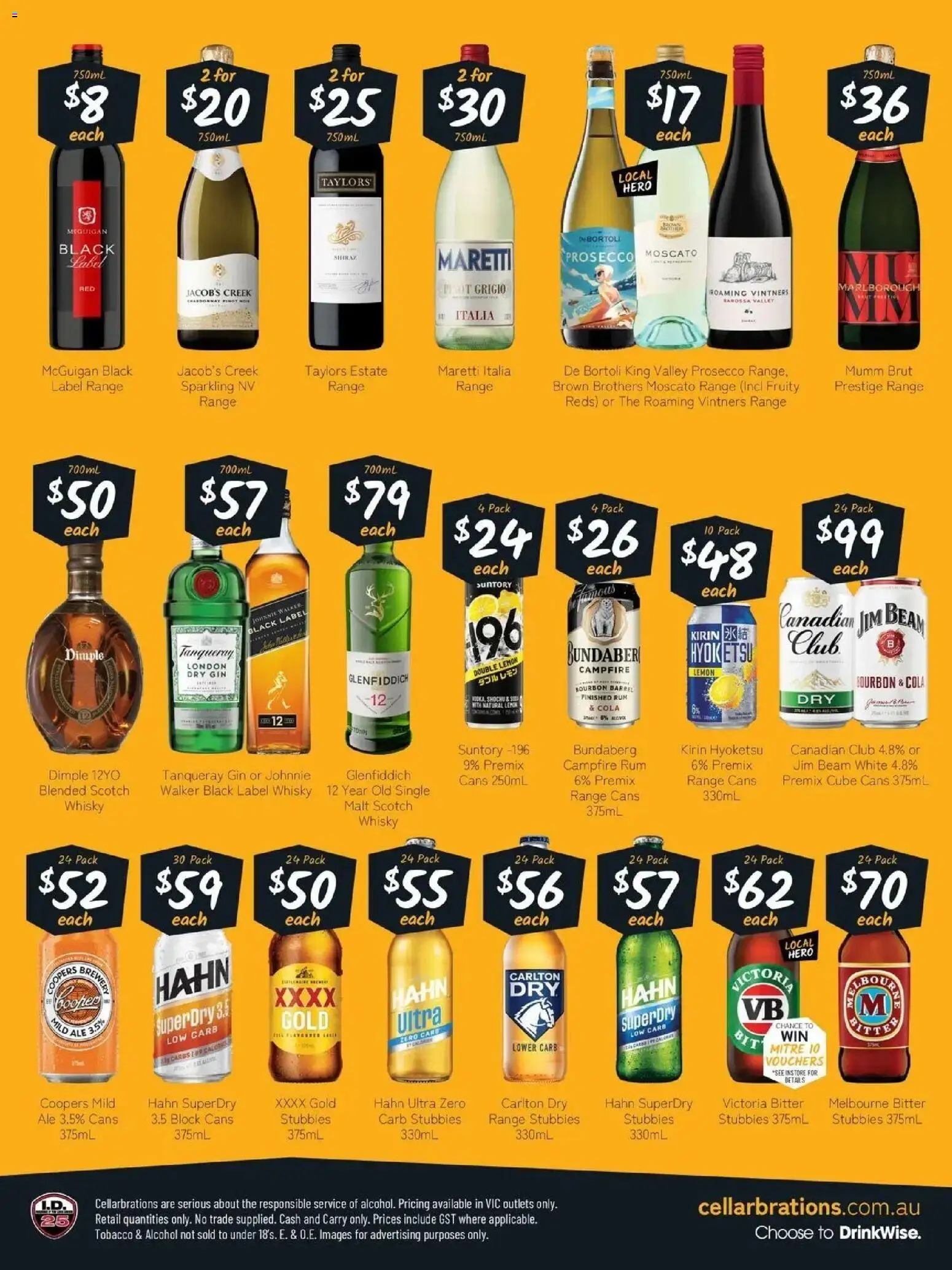 Cellarbrations catalogue - valid from 14.06.2026 | Page: 2 | Products: Bourbon, Gin, Rum, Scotch