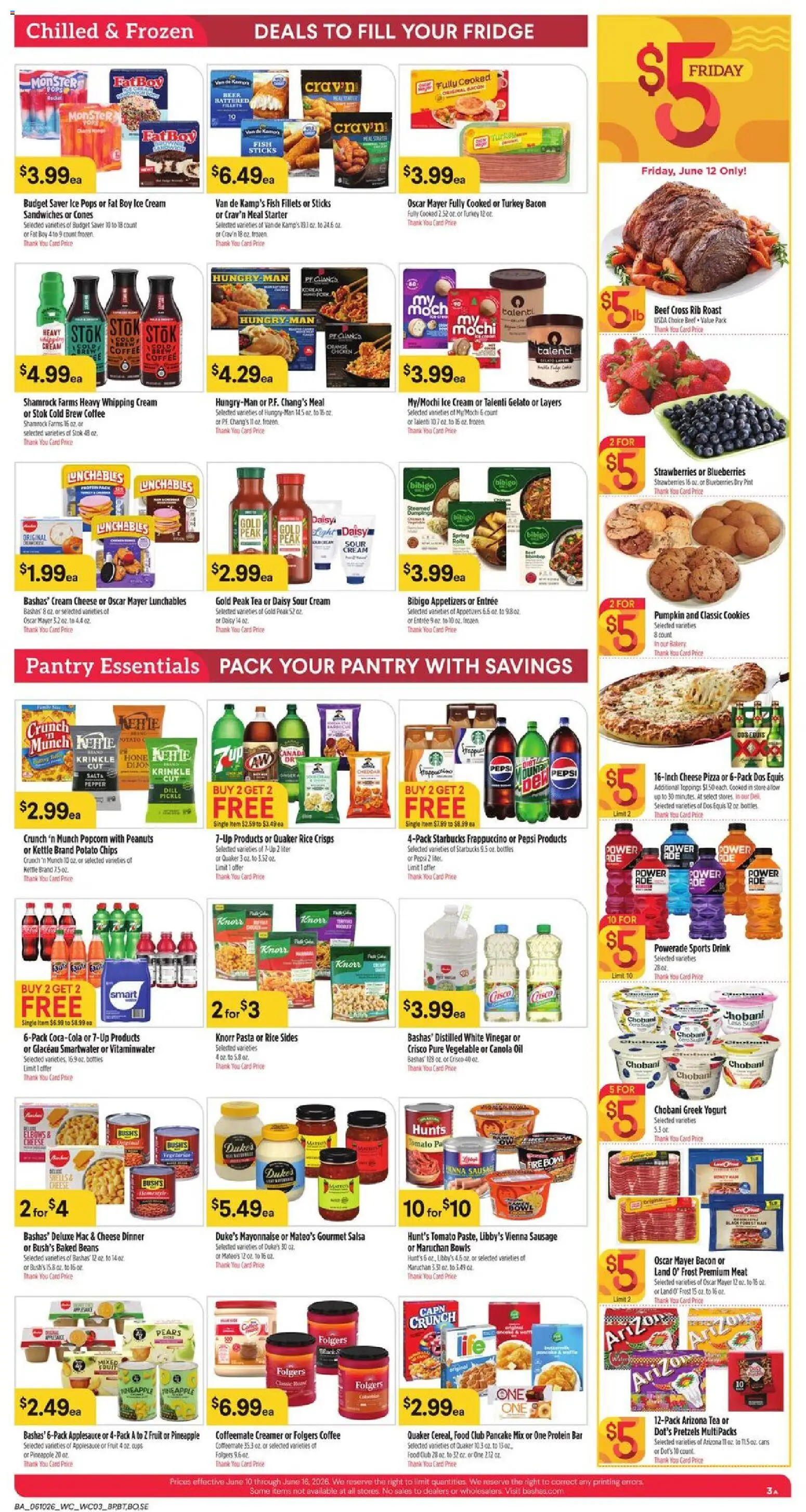 Basha's Weekly Ad - valid from 10.06.2026 | Page: 3 | Products: Vinegar, Coffee, Tea, Pepper