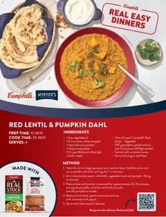 Preview of Coles magazine May 2026 - valid from 01.05.2026 | Page: 57 | Products: Curry, Oil, Bread, Pumpkin