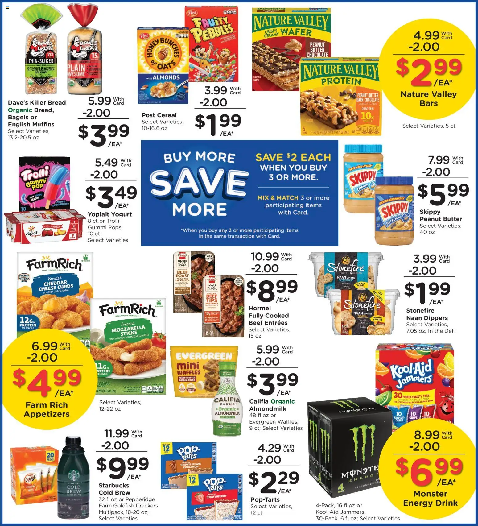 Mariano's Weekly Ad - valid from 08/19/2026 | Page: 8 | Products: Grains, Protein, Sauce, Energy drink