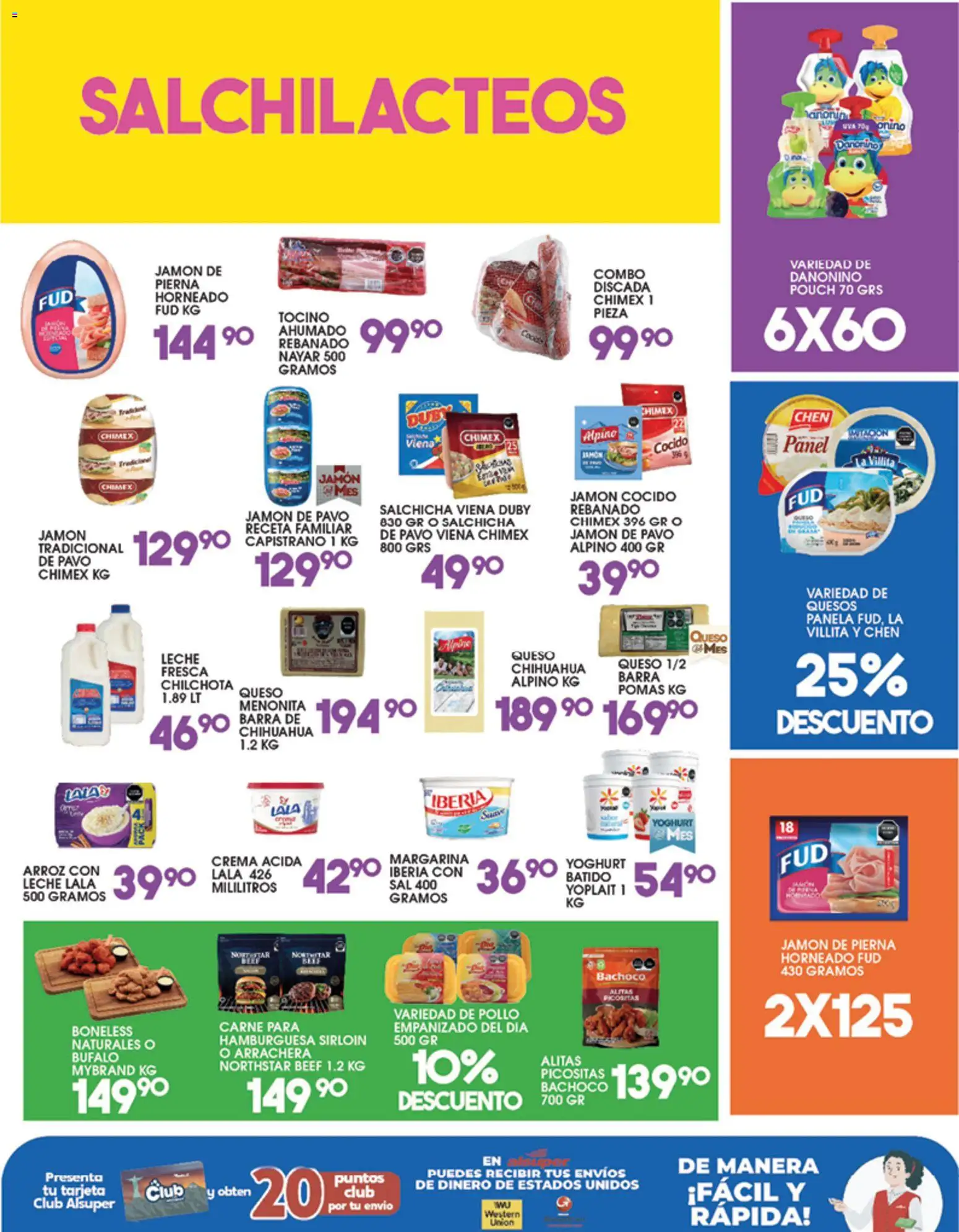 Nuevas ofertas de Alsuper válidas en toda la República Mexicana desde el 02.06.2026. ¡Encuentra las mejores ofertas en Alsuper folleto Laguna! | Página: 3